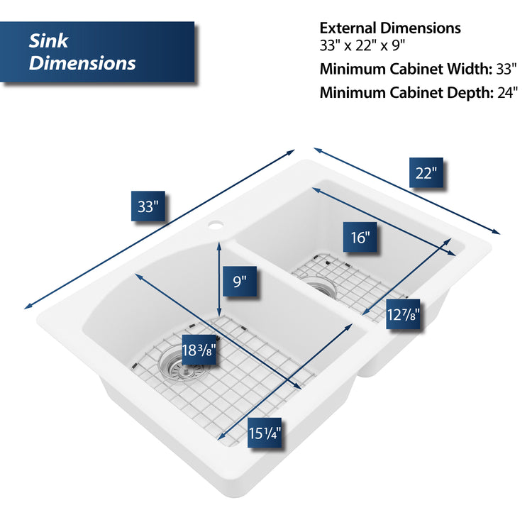 QT-610-WH-PK1 Dimensions