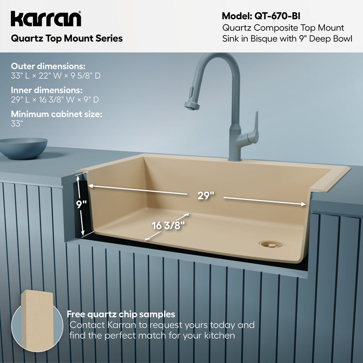 QT-670-BI Dimensions