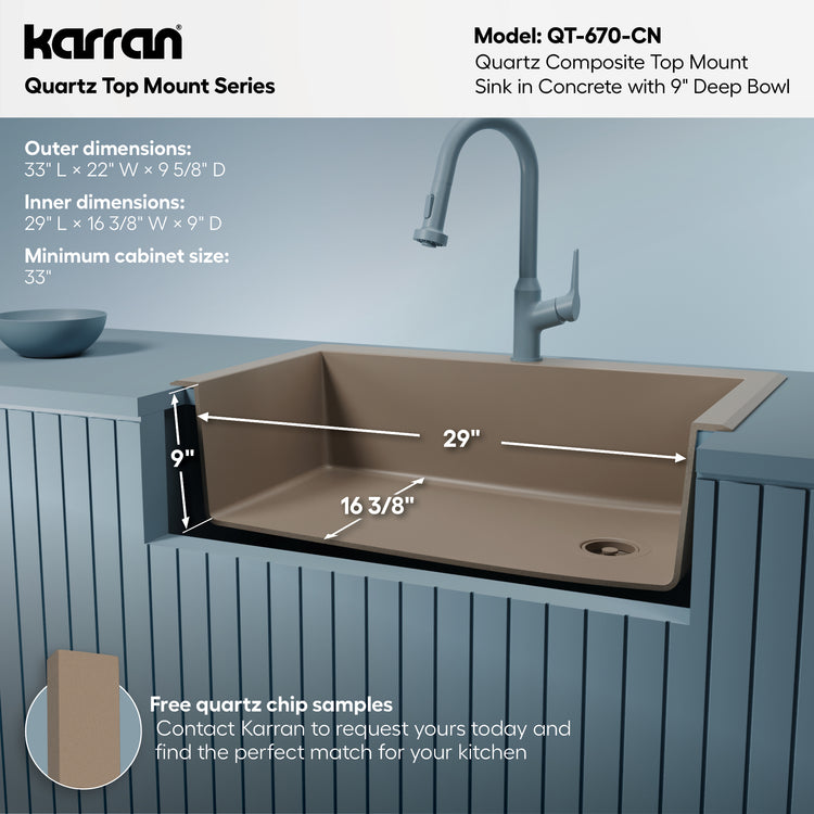 QT-670-CN Dimensions