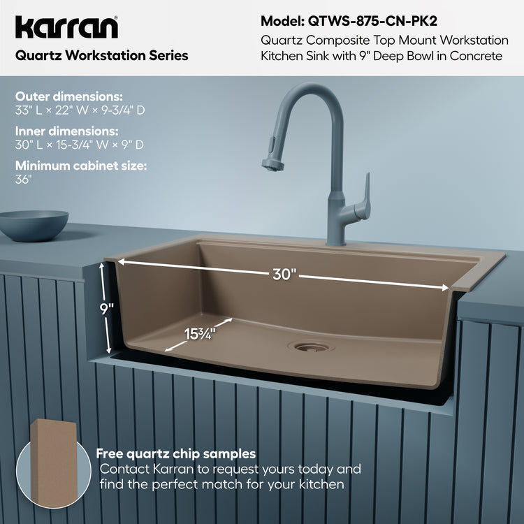 QTWS-875-CN-PK2 Dimensions