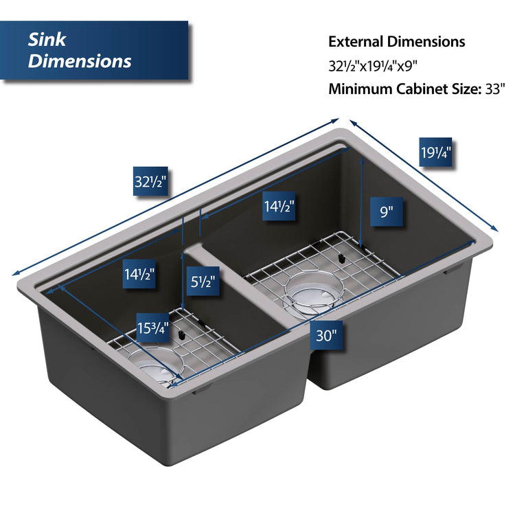 QUWS-880-CN Dimensions