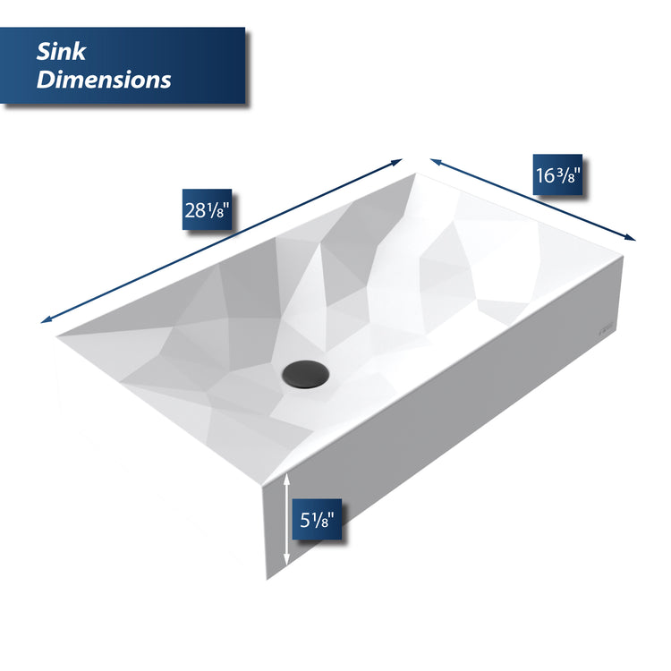 SQS400WH Dimensions