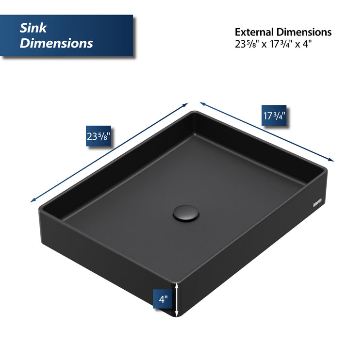 SQS500BL Dimensions