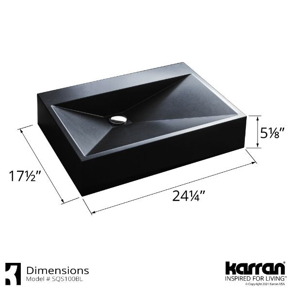 SQS100BL Dimensions