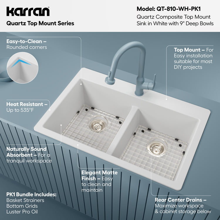 QT-810-WH-PK1 Infographic