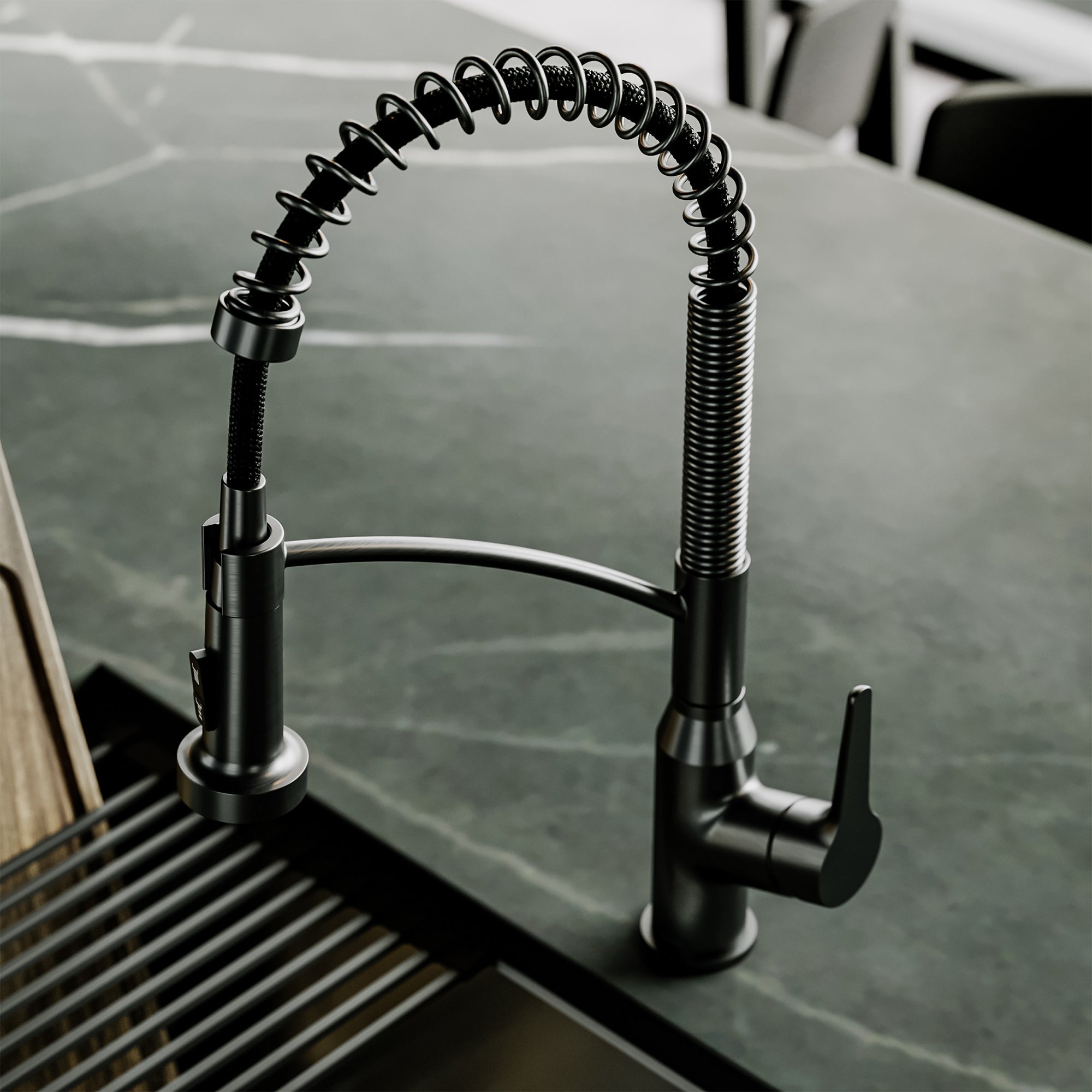 Scottsdale Single-Handle Pull-Down Sprayer Commercial Style