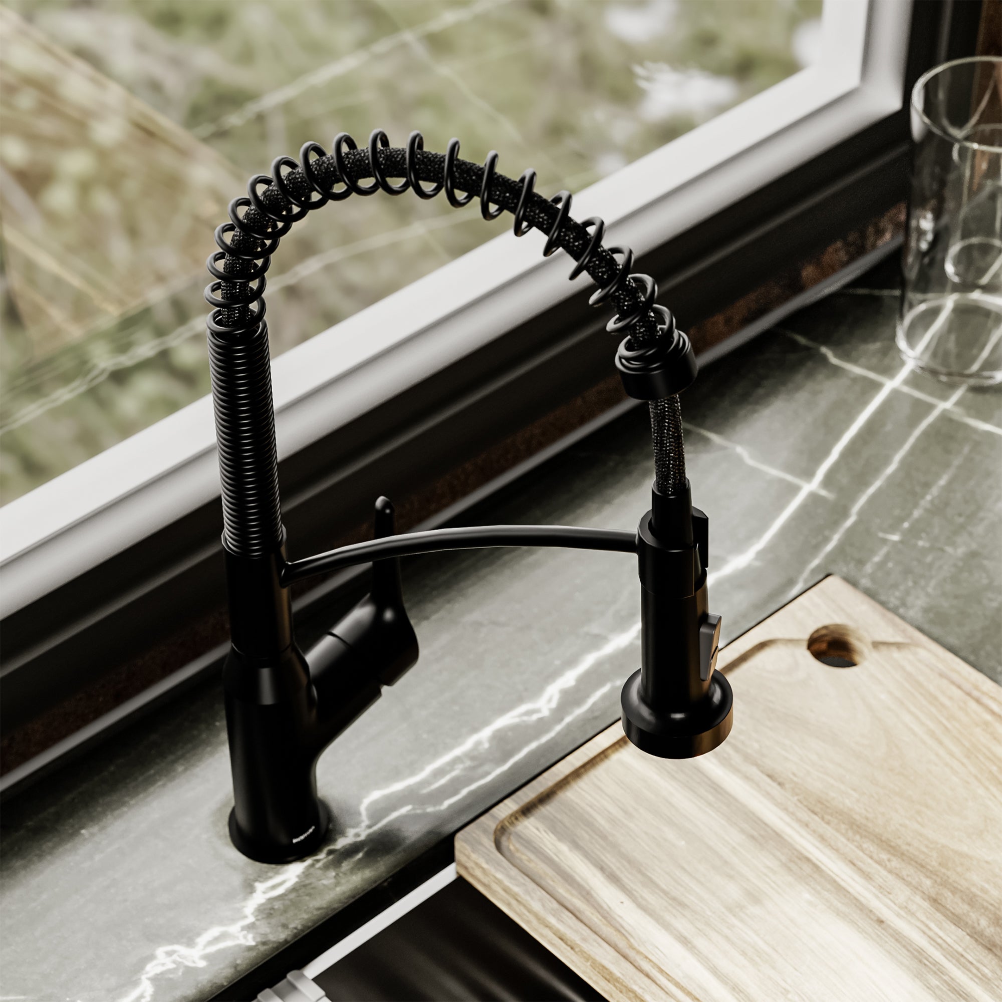 Scottsdale Single-Handle Pull-Down Sprayer Commercial Style
