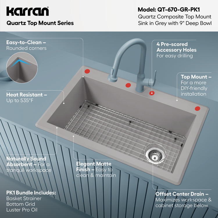 QT-670-GR-PK1 Miscellaneous