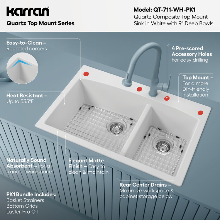 QT-711-WH-PK1 Miscellaneous