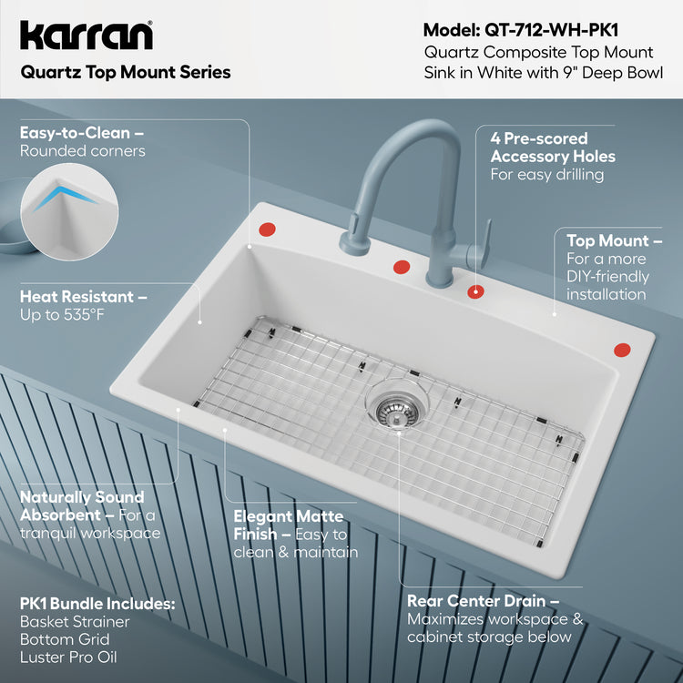 QT-712-WH-PK1 Miscellaneous