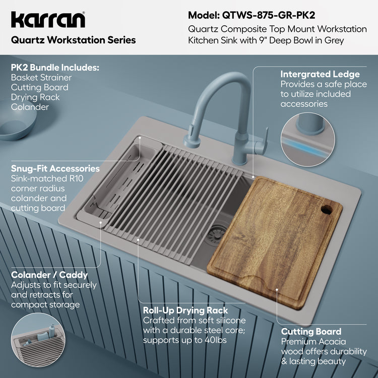 QTWS-875-GR-PK2 Miscellaneous
