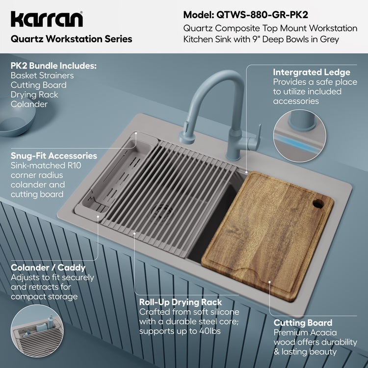 QTWS-880-GR-PK2 Miscellaneous