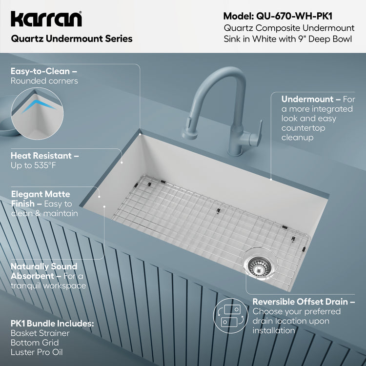 QU-670-WH-PK1 Miscellaneous