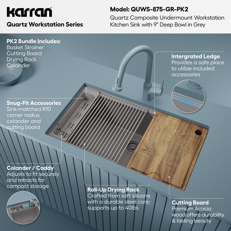 QUWS-875-GR-PK2 Miscellaneous