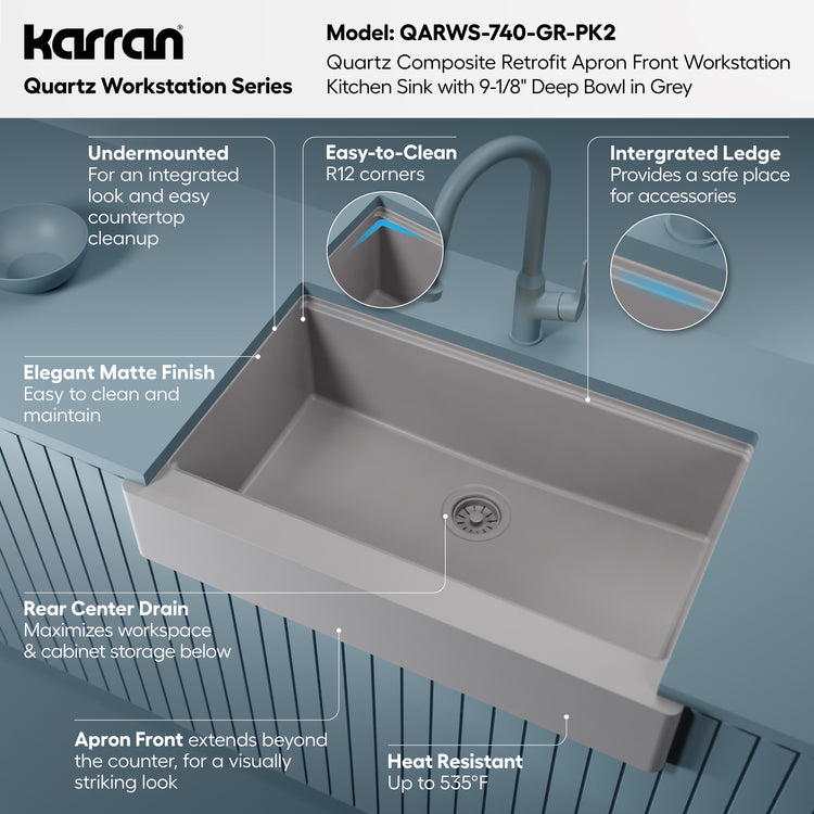 QARWS-740-GR-PK2 Miscellaneous