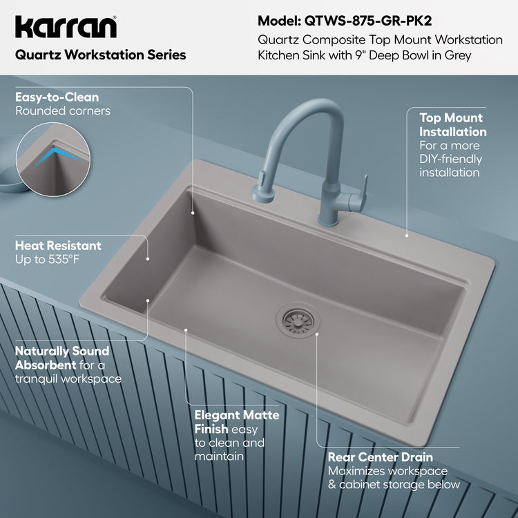 QTWS-875-GR-PK2 Miscellaneous