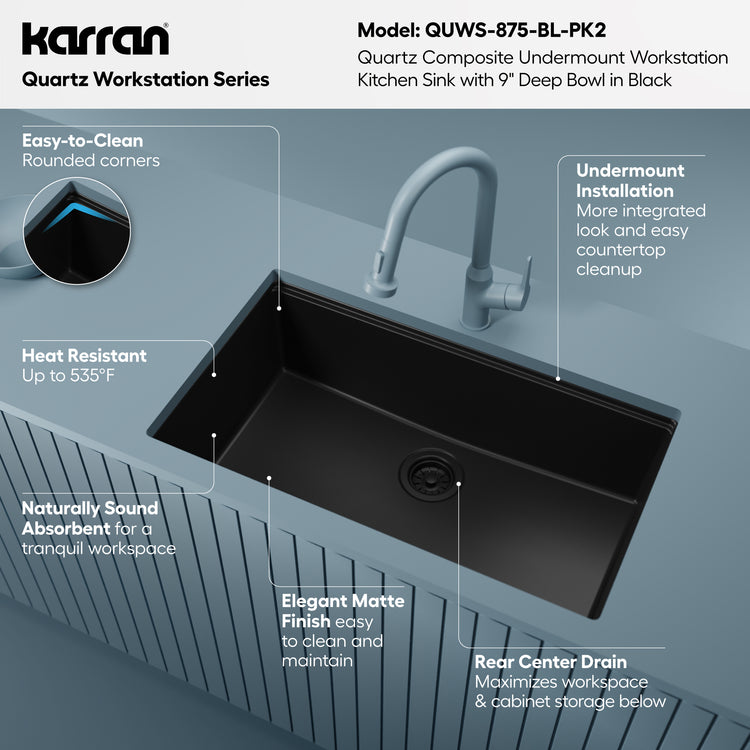 QUWS-875-BL-PK2 Miscellaneous