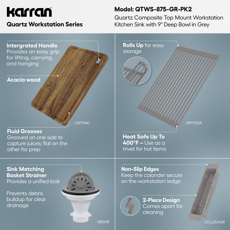 QTWS-875-GR-PK2 Miscellaneous