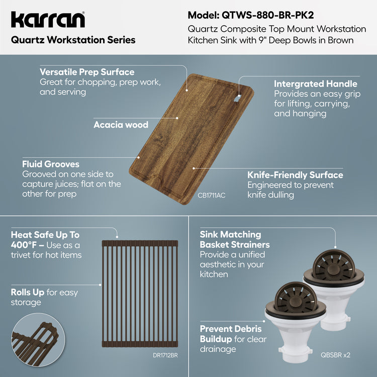 QTWS-880-BR-PK2 Miscellaneous