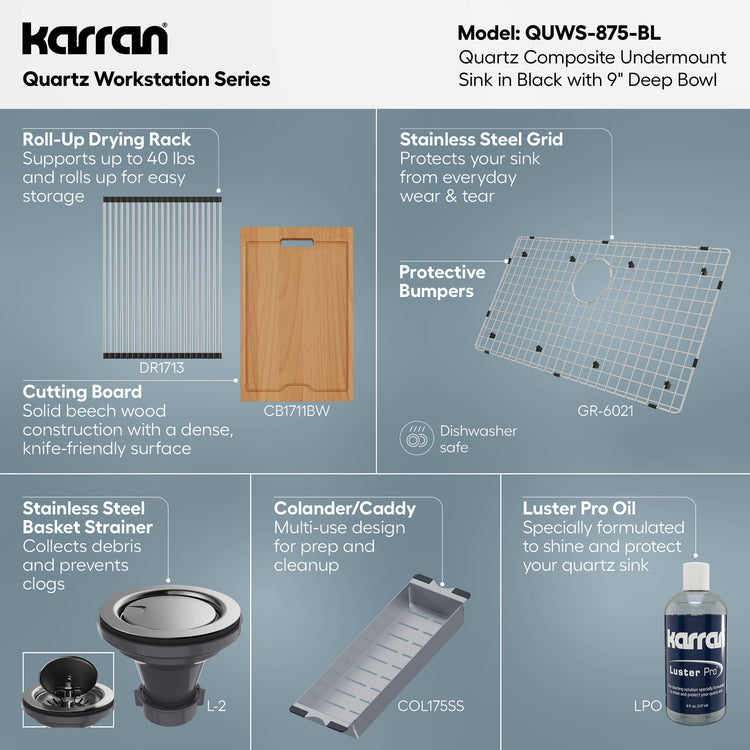 QUWS-875-BL Miscellaneous