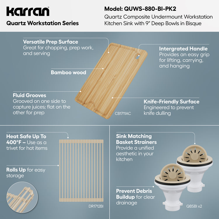 QUWS-880-BI-PK2 Miscellaneous