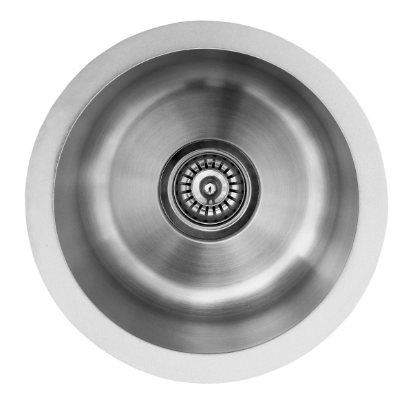 15" Seamless Undermount Stainless Steel Bar/Prep Sink