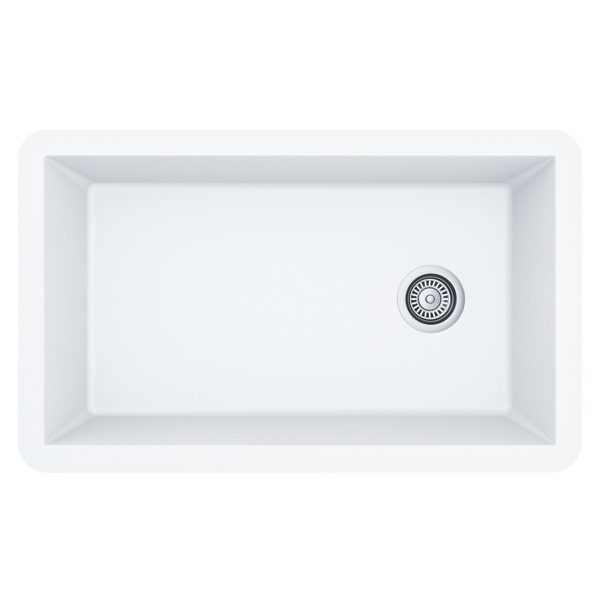 Karran QU-670-WH Quartz Top Mount Kitchen Sink
