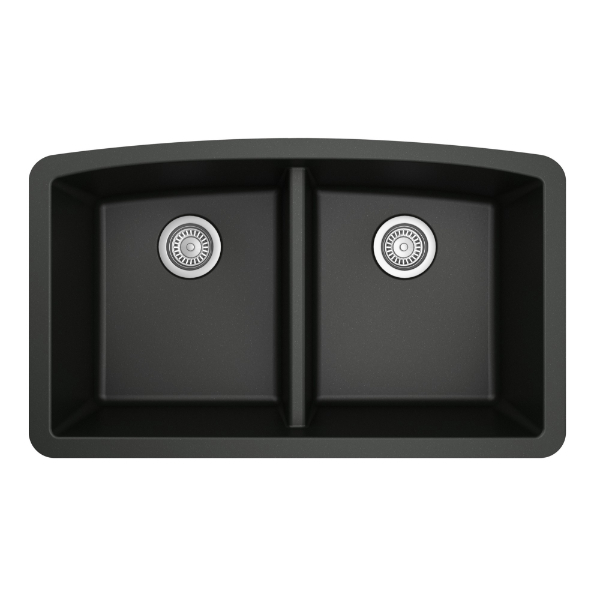 Karran QU-710-BL Quartz Undermount Kitchen Sink

