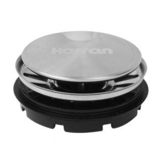 3-1/2" Kitchen Sink Decorative Disposal Flange in Stainless Steel