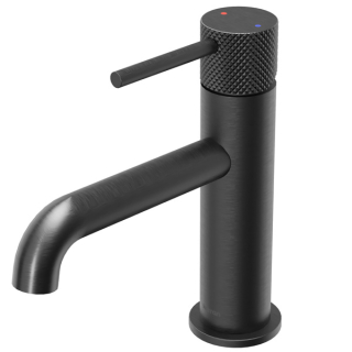 Karran Tryst KBF460 Single-Handle Single Hole Basin Bathroom Faucet with Matching Pop-up Drain in Gunmetal Grey