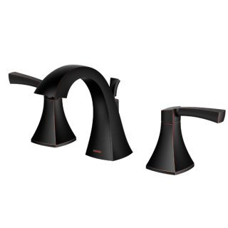 Karran Randburg KBF524 2-Handle Three Hole Widespread Bathroom Faucet with Matching Pop-up Drain in Oil Rubbed Bronze
