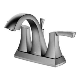 Karran Randburg KBF526 2-Handle Two Hole Centerset Faucet Bathroom Faucet with Matching Pop-up Drain in Stainless Steel