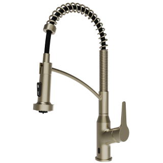 Scottsdale Single-Handle Pull-Down Sprayer Commercial Style Kitchen Faucet in Spot-Free Champagne Bronze