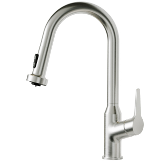 Scottsdale Single Handle Pull-Down Sprayer Kitchen Faucet in Spot Free Stainless Steel