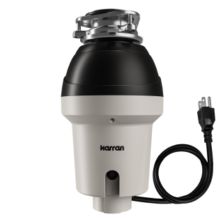 1-1/4 HP Continuous Feed Garbage Disposal for Kitchen Sinks with Power Cord and Accessories Included
