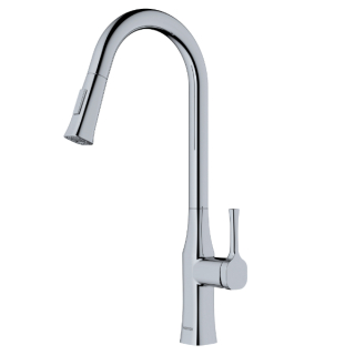 Karran Standerton KKF140 Single Handle Pull-Down Sprayer Kitchen Faucet in Chrome