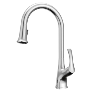 Karran Chantilly Touchless KKF375 Single Handle Pull Down Sprayer Kitchen Faucet in Stainless Steel