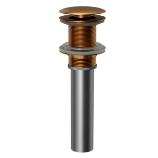 PU25 Pop-Up Vanity Bowl Drain in Brushed Copper