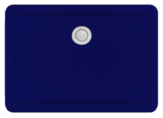 Karran 20' x 14" Seamless Undermount Quartz Vanity Sink-Blue