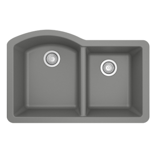 Karran QU-610-GR Quartz Top Mount Kitchen Sink

