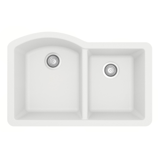 Karran QU-610-WH Quartz Top Mount Kitchen Sink
