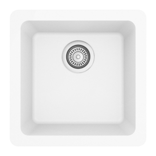 Karran QU-690-WH Quartz Top Mount Kitchen Sink
