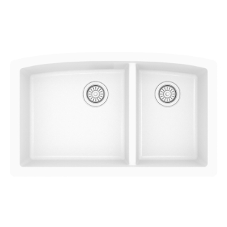 Karran QU-711-WH Quartz Undermount Kitchen Sink
