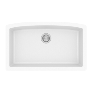 Karran QU-712-WH Quartz Undermount Kitchen Sink
