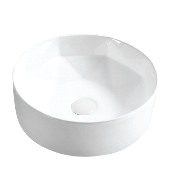 Valera 16" Vitreous China Bathroom Vessel Sink in White