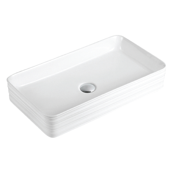 Valera 27" Vitreous China Bathroom Vessel Sink in White