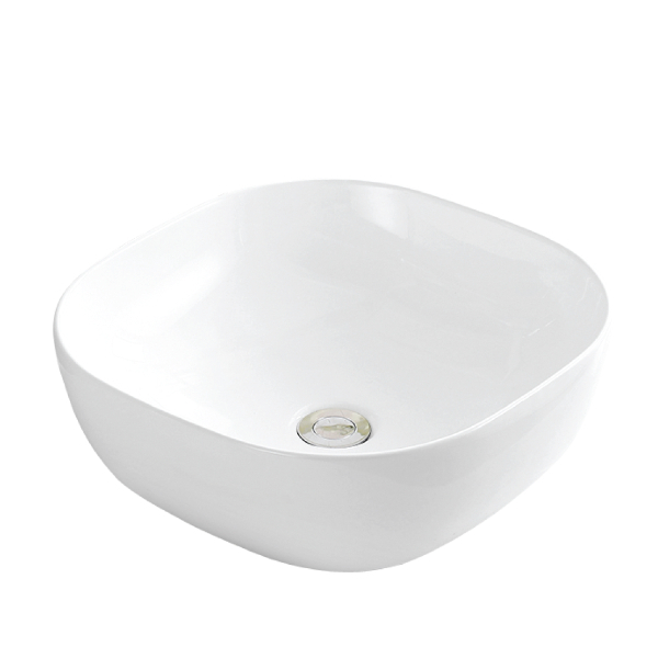 Valera 17" Vitreous China Bathroom Vessel Sink in White