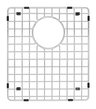 Karran GR-6017 Stainless Steel Bottom Grid 12-3/4” x 14-1/2” fits QT-720/QU-720