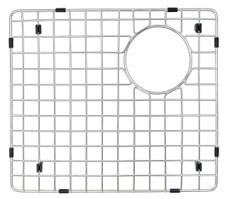 Karran GR-6018 Stainless Steel Bottom Grid 15-1/2" x 14" fits large bowl on QT-721 and QU-721