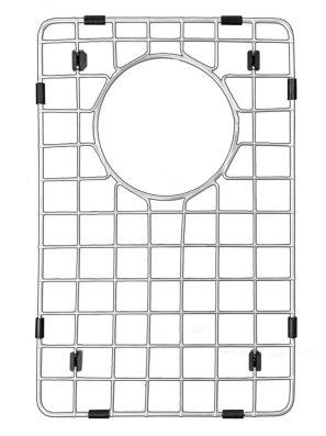 Karran GR-6019 Stainless Steel Bottom Grid 9" x 14" fits small bowl on QT-721 and QU-721